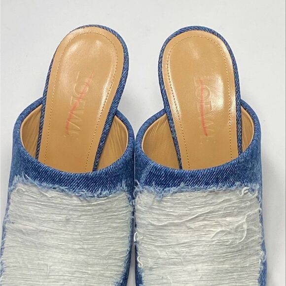Loewe Ripped Denim Mules size 37 - Picture 5 of 13